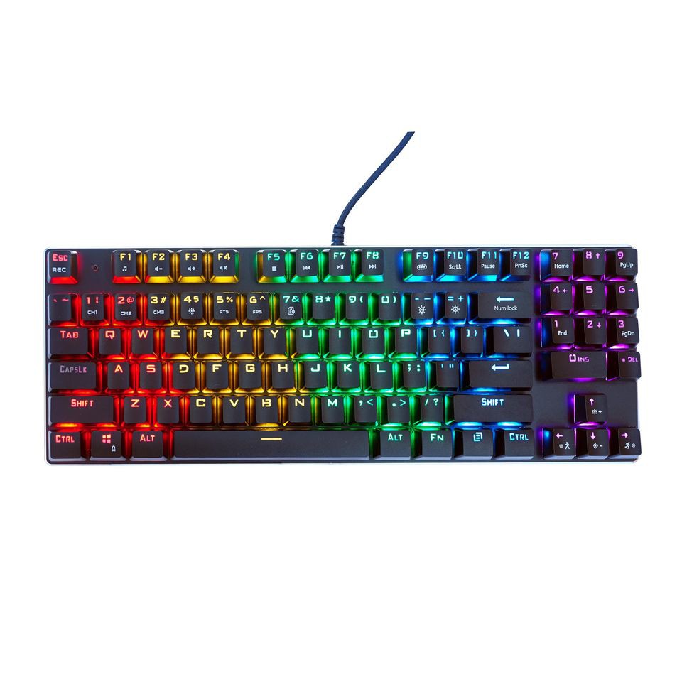 [Mã 267ELSALE hoàn 7% đơn 300K] Phím cơ G-Net K89 RGB Blue Switch - Hàng chính hãng