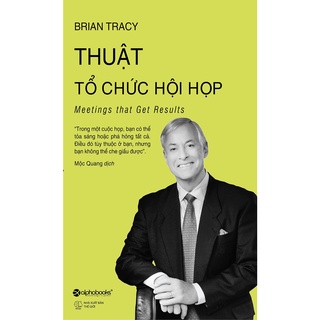 Sách - thuật tổ chức hội họp