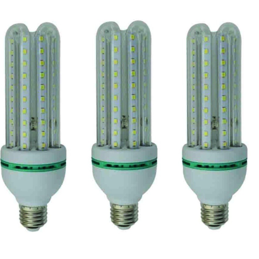 Bộ 3 bóng đèn led chữ U 16w (ánh sáng trắng)