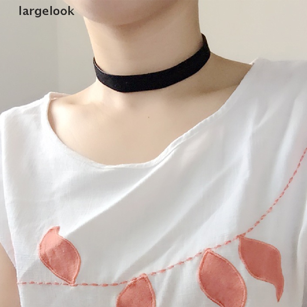 Vòng Cổ Choker Dây Nhung Đen Phong Cách Gothic Thời Trang Cho Nữ ♨Nóng Bỏng