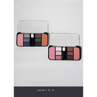 PHẤN MẮT + MÁ HỒNG Santee Eyeshadow and Blush Kit