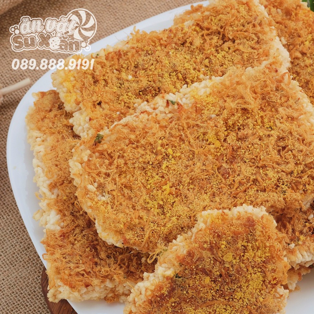 Cơm cháy 4 vị siêu phẩm nhà Ăn Vặt Su Xoắn