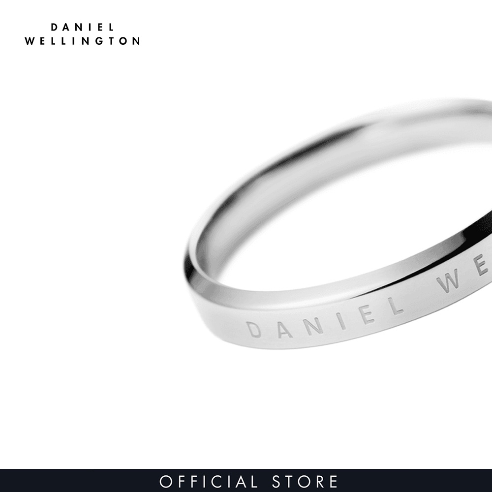 Nhẫn Daniel Wellington màu bạc Classic Ring