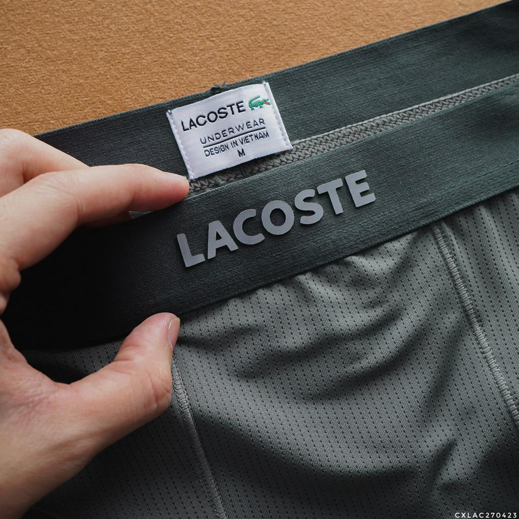 Quần lót boxer nam, quần sịp đùi lưới lạnh, đai lưng xịn BX2