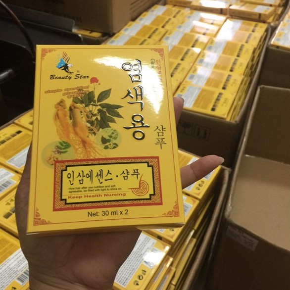 Gội là đen nhân sâm Hàn quốc  Lavie001