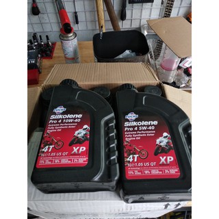 DẦU NHỚT XE MÁY FUCHS Silkolene Pro 4 5W40