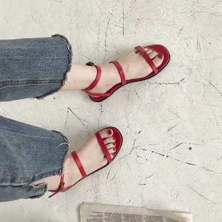 Sandal dây mảnh ulzzang ( Có ảnh thật )