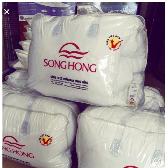- Ruột chăn đông Sông Hồng chính hãng loại siêu dày Kích thước 200x220cm