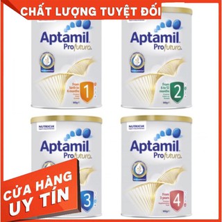 Sữa Aptamil Profutura Úc số 1-2-3-4 900g (mẫu mới) Date xa