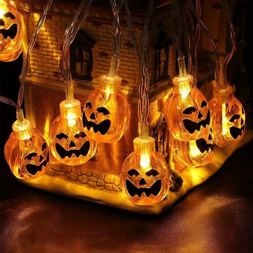 JARRED Đèn Lồng Led Hình Quả Bí Ngô Mắt Dơi Cỡ Nhỏ Sáng Tạo