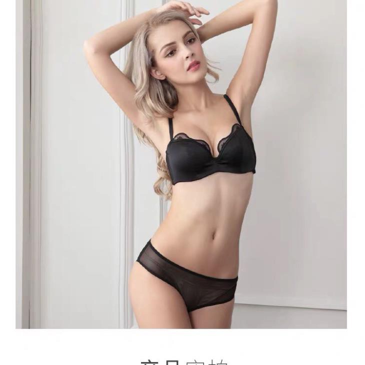 Bộ đồ lót B026 satin W268 mút mỏng có gọng BL | BigBuy360 - bigbuy360.vn