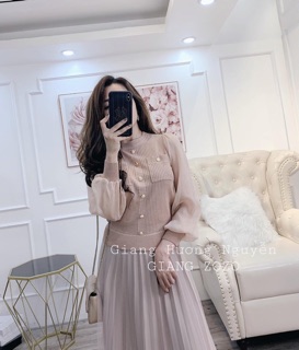 ÁO LEN MỎNG TAY VOAN