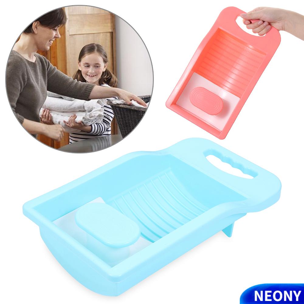 Bàn giặt quần áo bằng nhựa chống trượt nhiều màu lựa chọn