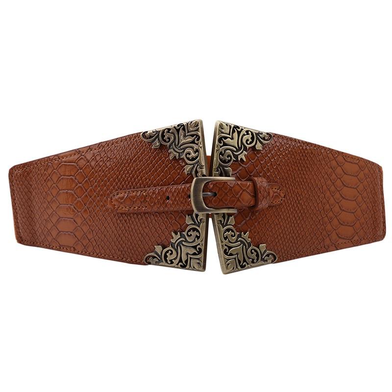 Thắt Lưng Bản Rộng Phong Cách vintage Thời Trang Cho Nữ