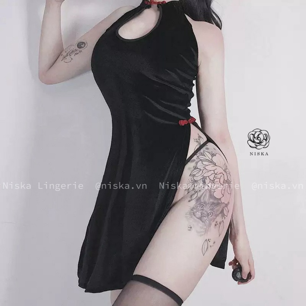Sườn xám cách tân - Mã D218