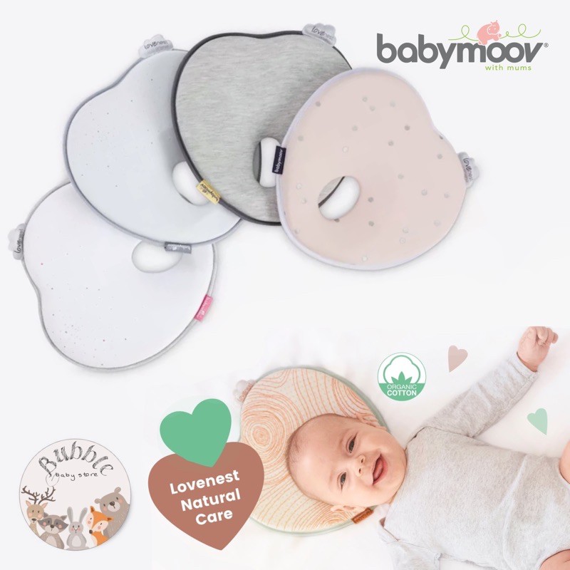 Gối ngủ chống bẹp đầu Babymoov Pháp