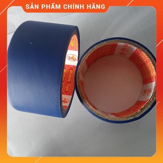 Băng Dính Dán Gáy Si 5cm Màu Xanh Dài 5m, 12m