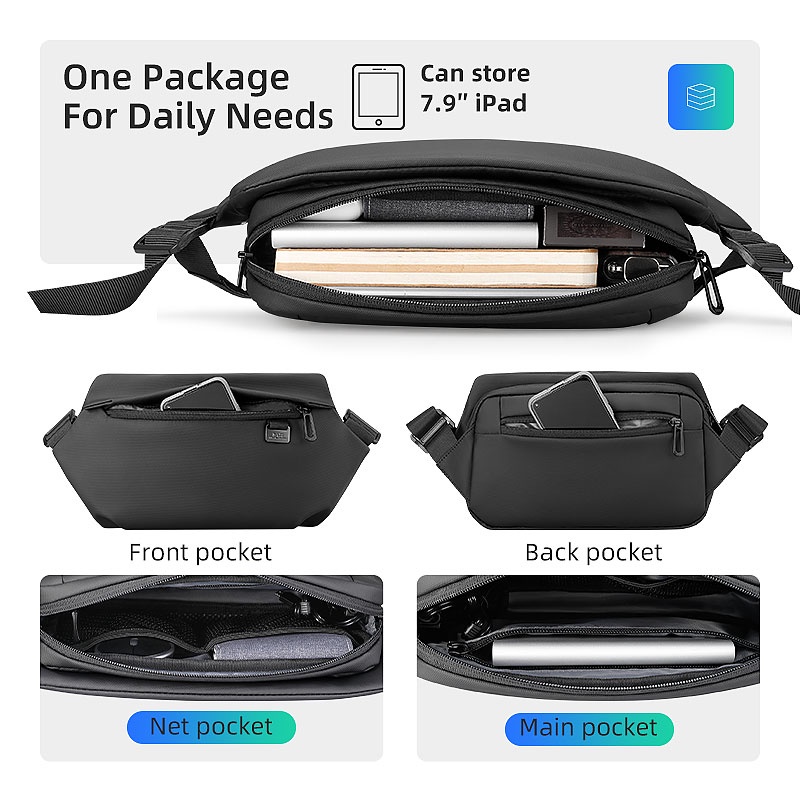 Túi nam MARK RYDEN MR6308 vừa với Ipad 7.9 inch | BigBuy360 - bigbuy360.vn