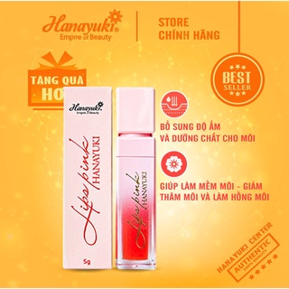 Sỉ-Son dưỡng Hanayuki xoá khử thâm, làm hồng môi, dưỡng môi căng mọng Lips Pink Hanayuki chính hãng