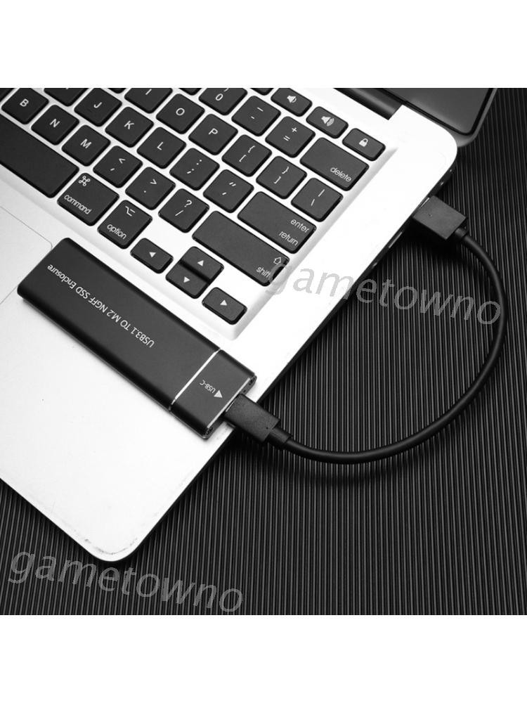 Hộp Đựng Ổ Cứng Di Động Wili Aluminum Usb 3.1 Type-C To M.2 Ngff Ssd 6gbps