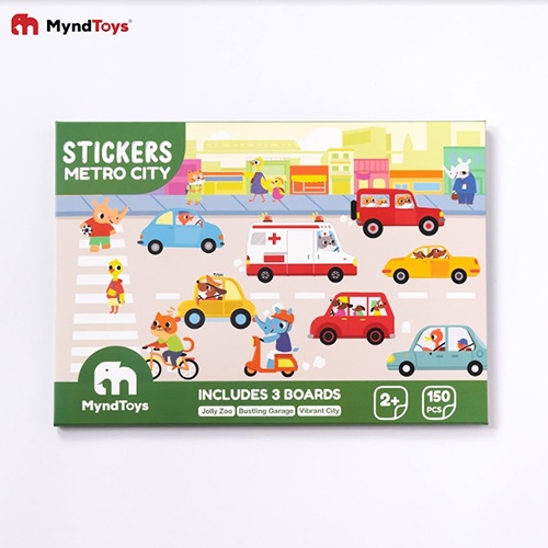 Đồ Chơi STICKERS Miếng Dán Tranh Nhiều Chủ Đề Màu Sắc Sinh Động Cho Bé Từ 2 Tuổi Trở Lên