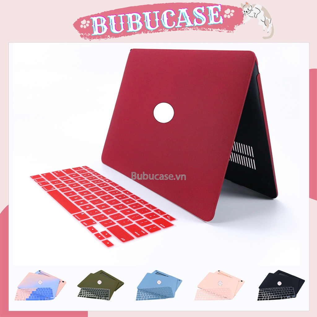 Case Macbook Nhựa Dẻo - Combo 2in1 + Phủ Phím Cùng Màu - Mac Air 11.6 / 12 Retina / Pro 13 Retina/Pro 15 Retina - Link 2