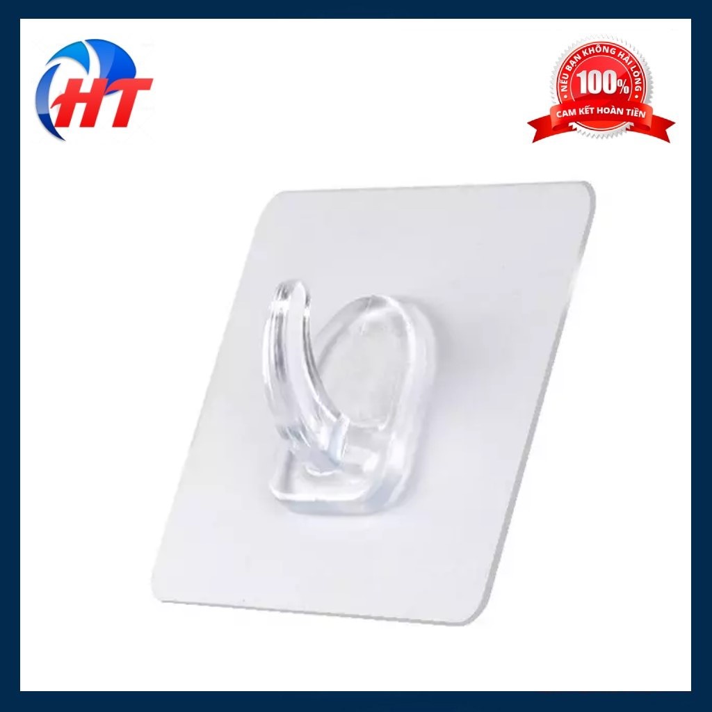 Móc treo đồ dán tường chịu lực đa năng trong suốt MDT00001