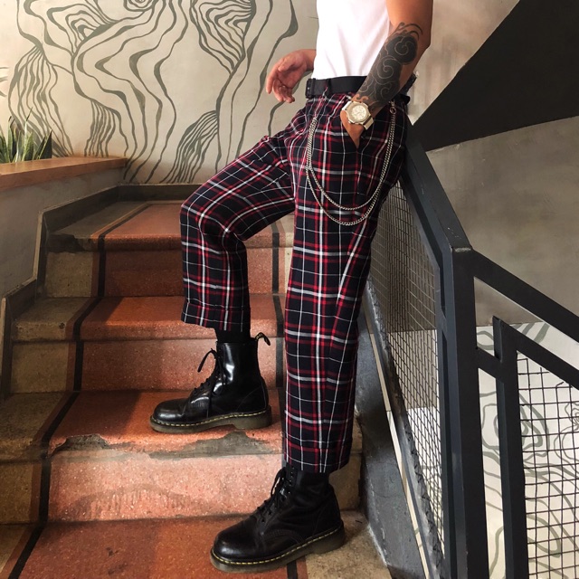 Quần kẻ caro