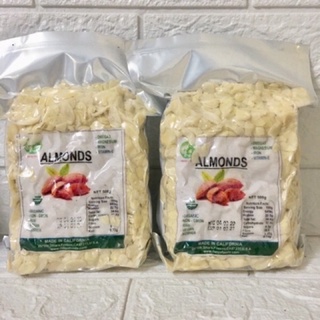 500gr Hạnh nhân thái lát - nhân hạnh nhân Mỹ Bao thơm ngon từng hạt