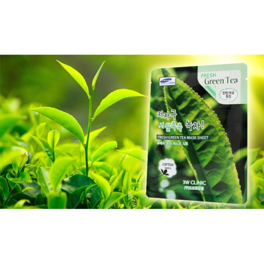 Mặt nạ chiết xuất thiên nhiên 3W Clinic Fresh Mask Sheet 23ml