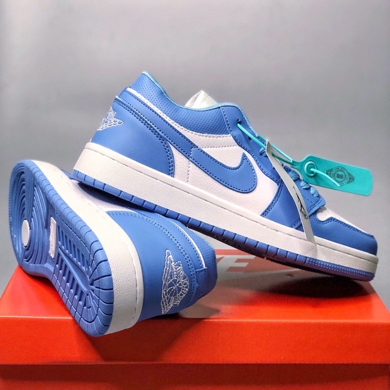 GIÀY JORDAN 1 CỔ THẤP XANH DƯƠNG | BigBuy360 - bigbuy360.vn