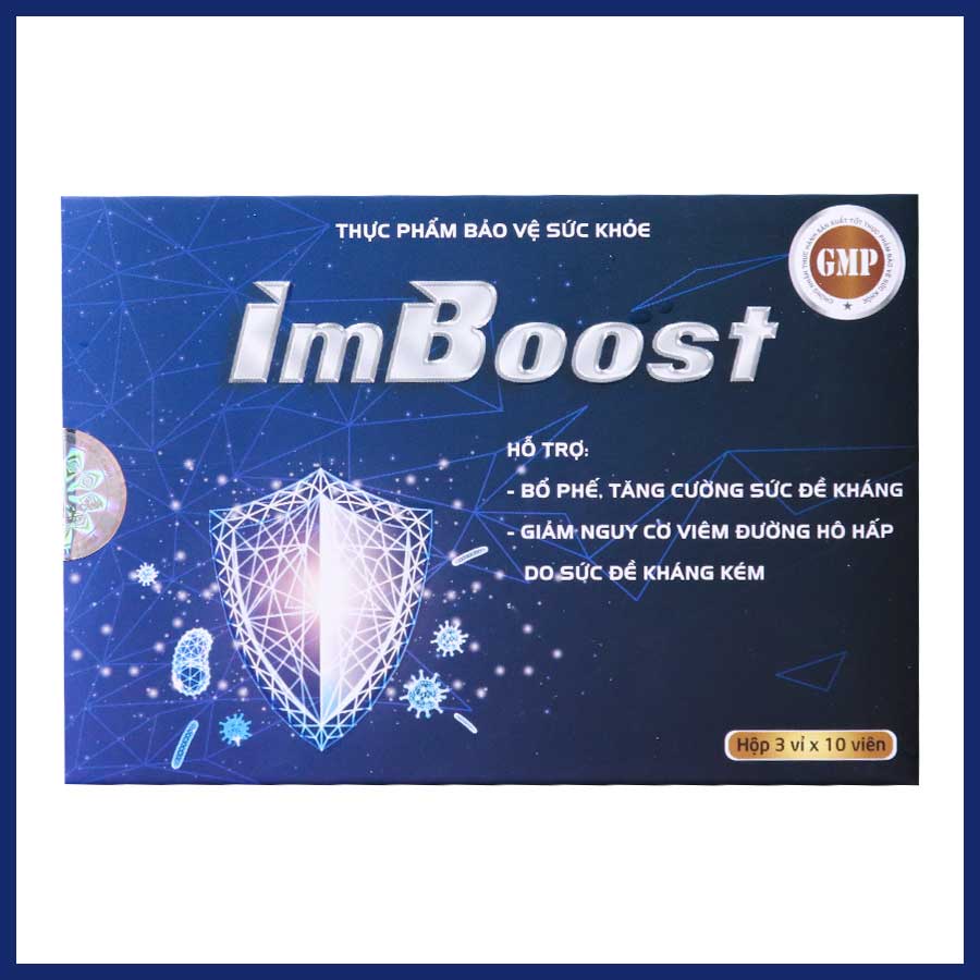 IMBOOST - Thực Phẩm Tăng Cường Sức Đề Kháng, Bổ Phế