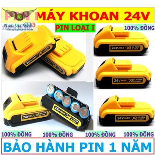PIN LI-ION 24V, CHUẨN 5 SELL