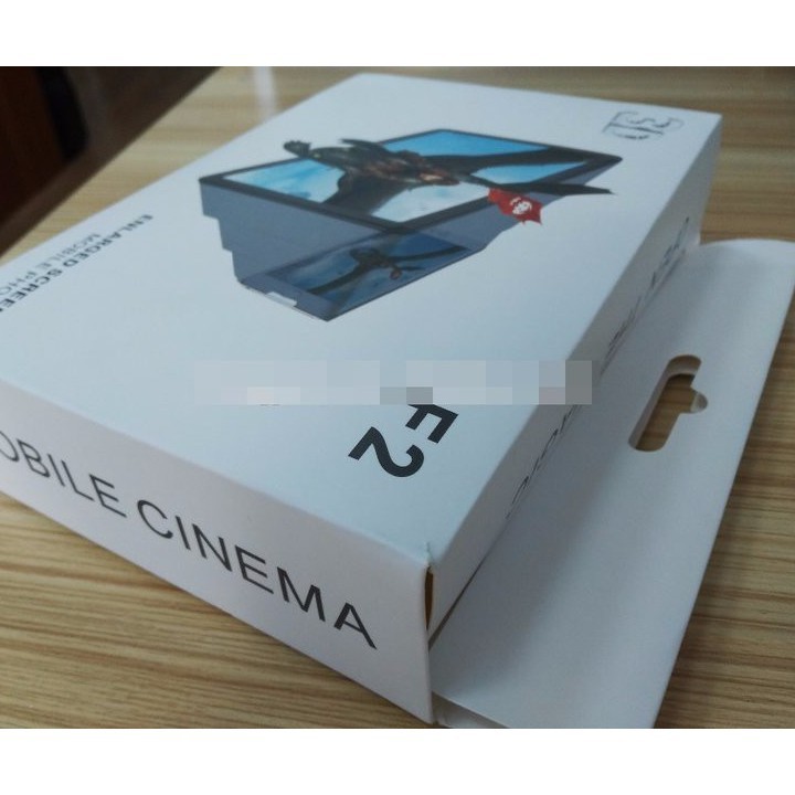 Kính 3D phóng đại màn hình điện thoại F2 8 inch màn hình 3D phiên bản mới gấp gọn tiện dụng