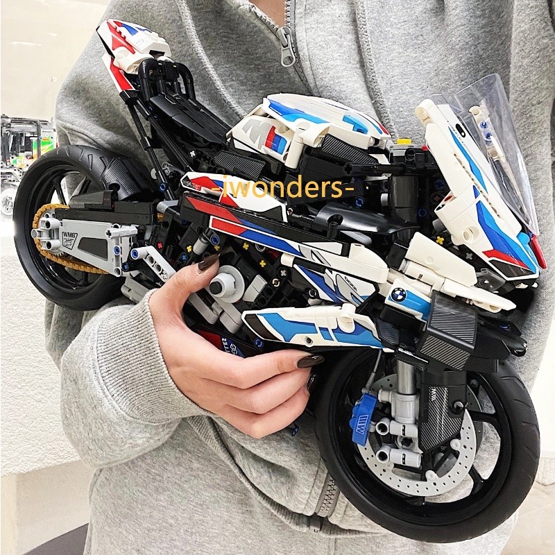 Set 1920 / 42130 Khối Lắp Ráp Xe Mô Tô BMW M 1000 RR MOC Kỹ Thuật Sáng Tạo Cho Bé Trai Kids education toys