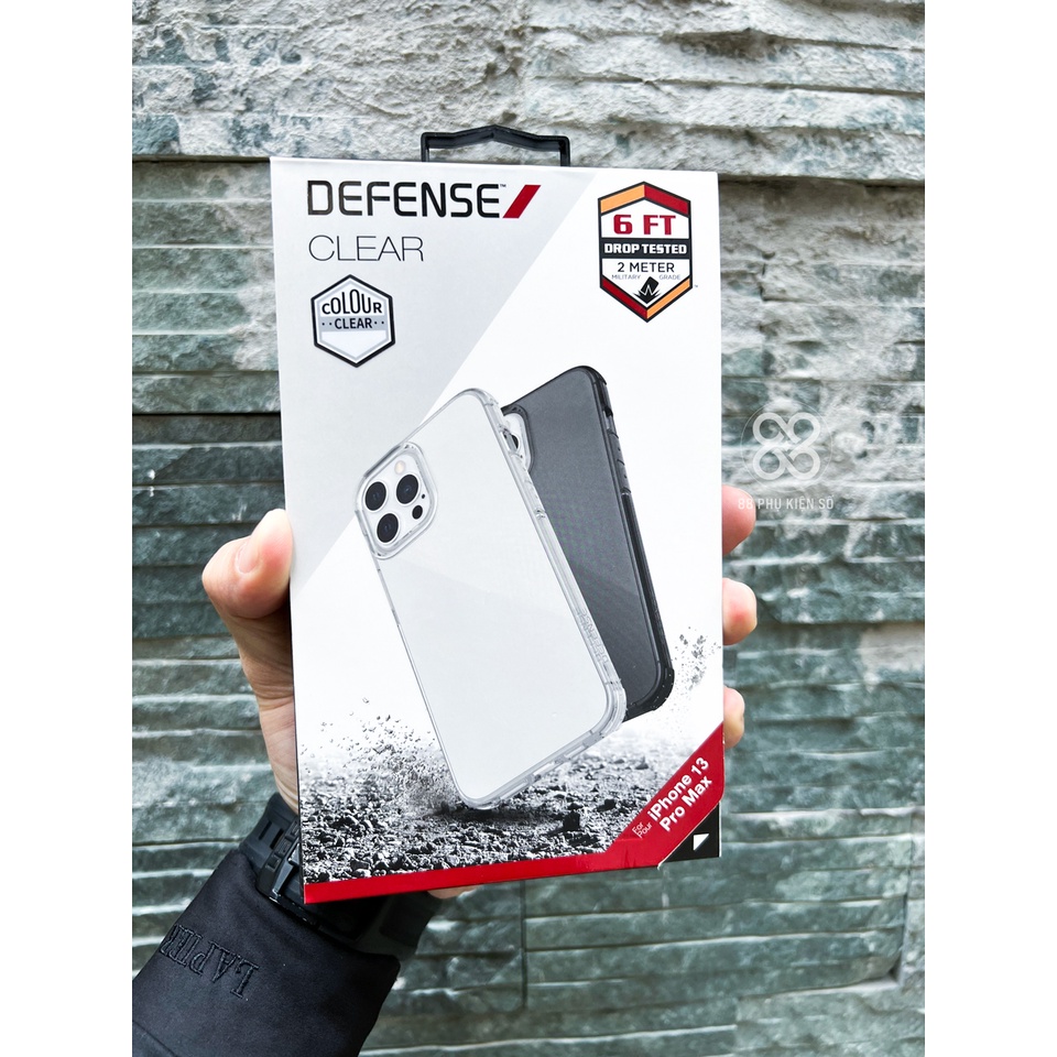 X-Doria Defense Clear ốp trong cao su cao cấp của Mỹ