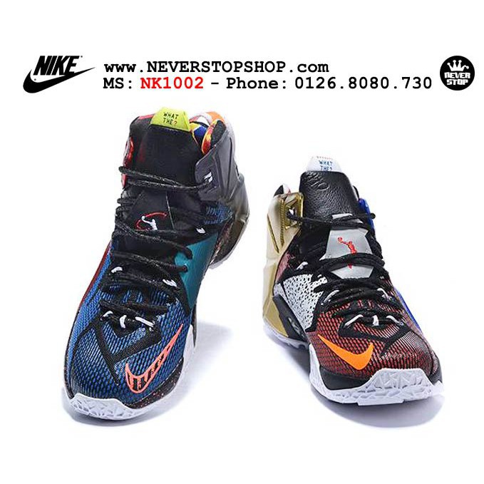 NIKE LEBRON 12 WHAT THE giày bóng rổ thể thao hàng đẹp chuẩn giá tốt [TẶNG VỚ] 👟 NEW 2020