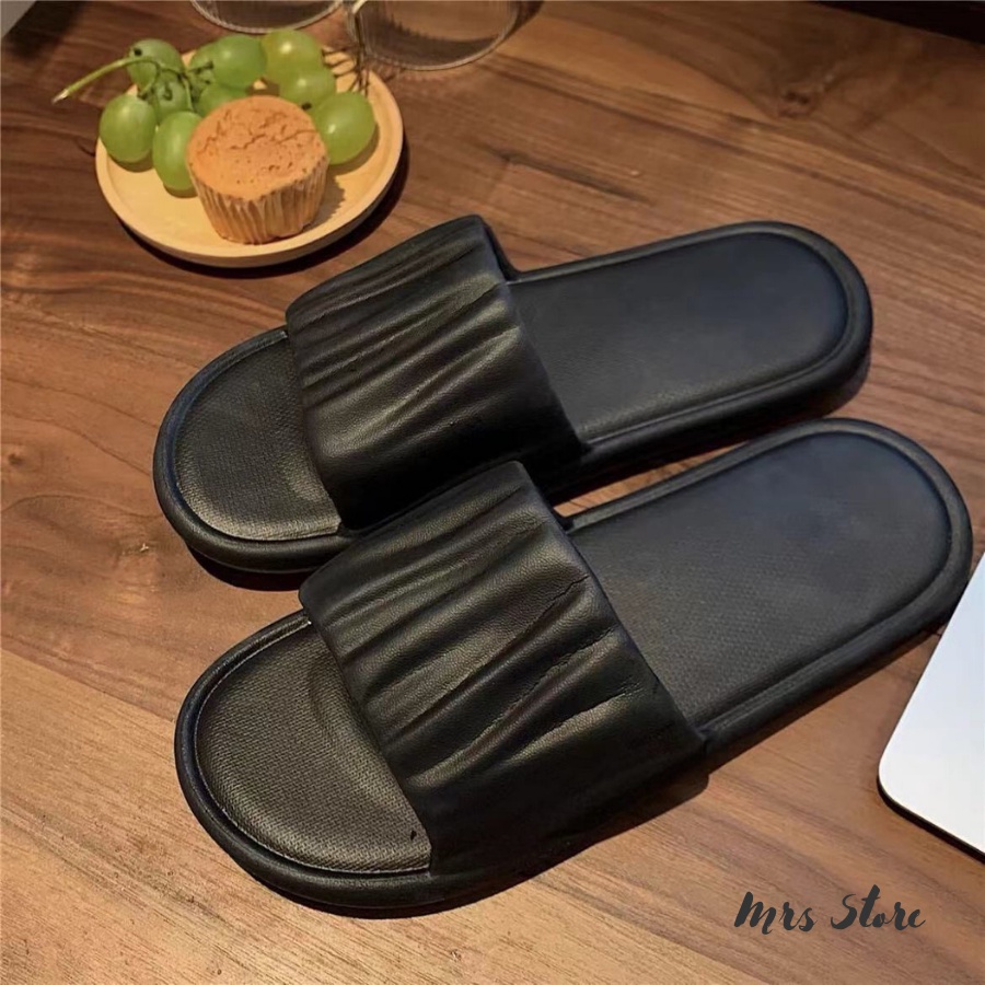 Dép bánh mì, dép đúc quai Nhún siêu mềm siêu nhẹ chống trơn trượt chống thấm nước