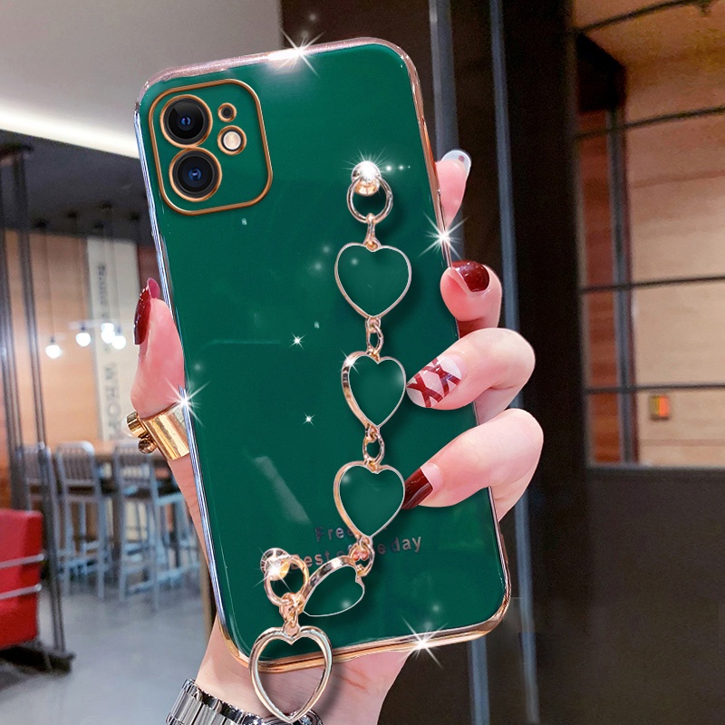 Ốp lưng iphone 11 pro max 11 pro Ốp Điện Thoại Silicon Mềm Có Dây Đeo Tay Cho iphone 11 pro max 11 pro