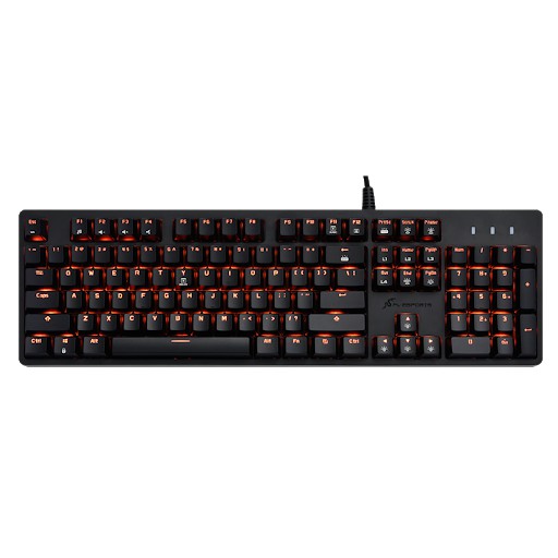 BÀN PHÍM CƠ CHUYÊN GAME FL ESPORTS K 188 ĐÈN LED DÂY USB BỌC DÙ CHỐNG ĐỨT GÃY