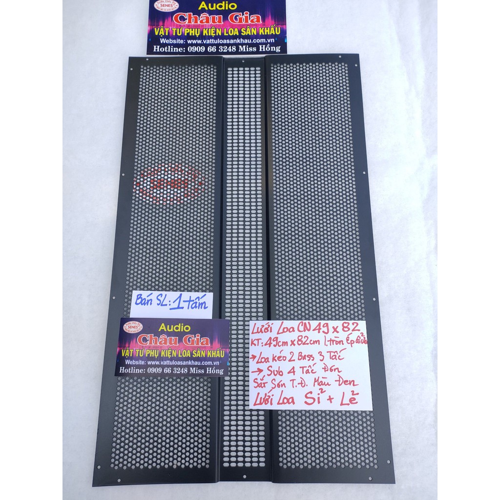 Lưới loa 49cm x 82cm 1 tấm Audio Châu Gia
