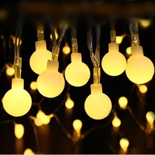 Dây đèn led cherry ball chớp nháy cắm điện 4 mét , 16 bóng