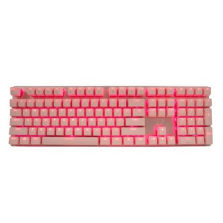 Bàn Phím Cơ Dare-U EK810 Glorious Queen Led Gaming Red Switch (Hồng) BH 24 THÁNG
