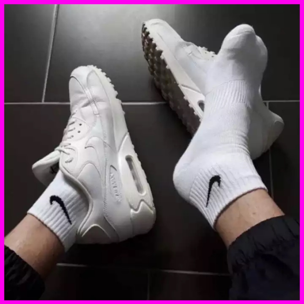 [HÀNG ĐẸP] Tất dệt kim Cổ Lửng NIKE thể thao cao cấp siêu thoáng