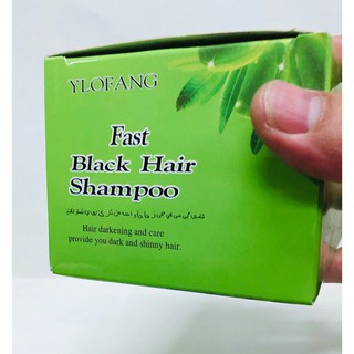 Dầu gội đen tóc thảo dược Ylofang Olive 30ml/gói - Halido - SP52