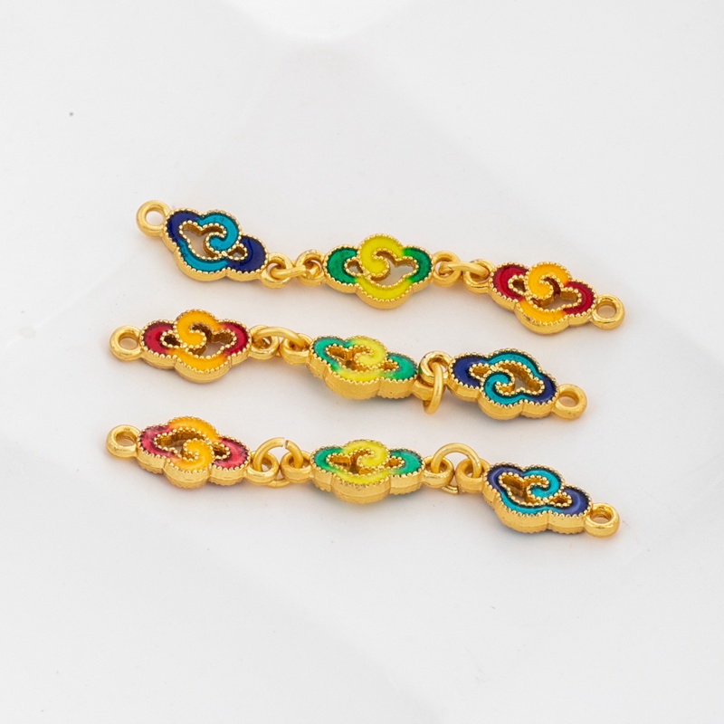 Dây Chuyền Đồng Mạ Vàng 18k Kích Thước 6 * 13mm diy