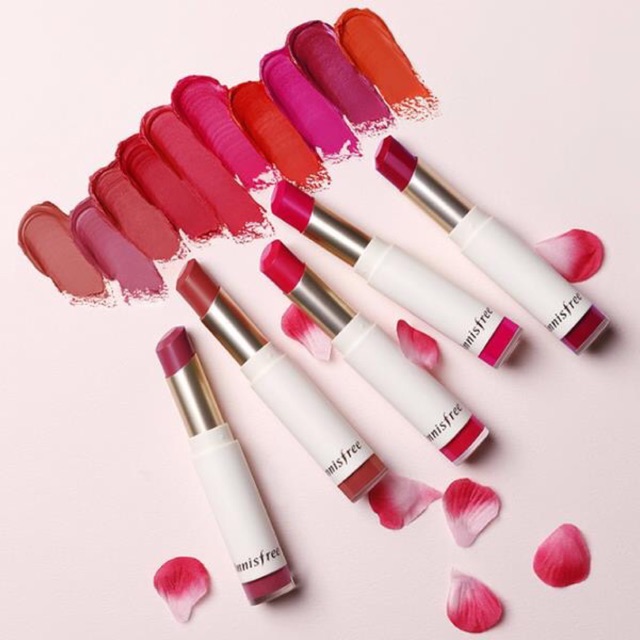 🌷🌷🌷Son Innisfree Real Fit Velvet Lipstick - Cảm hứng từ cánh hoa 🌷🌷🌷