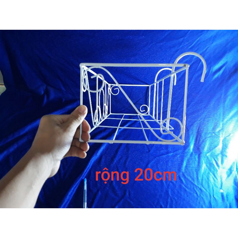 Khung Sắt Để Hoa, Sen Đá, Chậu Hàng Rào