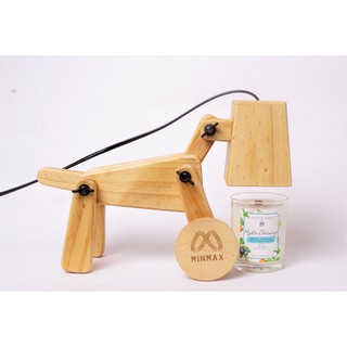 Đèn đốt nến thơm Lovely Dog MinMax - Làm chảy sáp nến và lan tỏa hương thơm