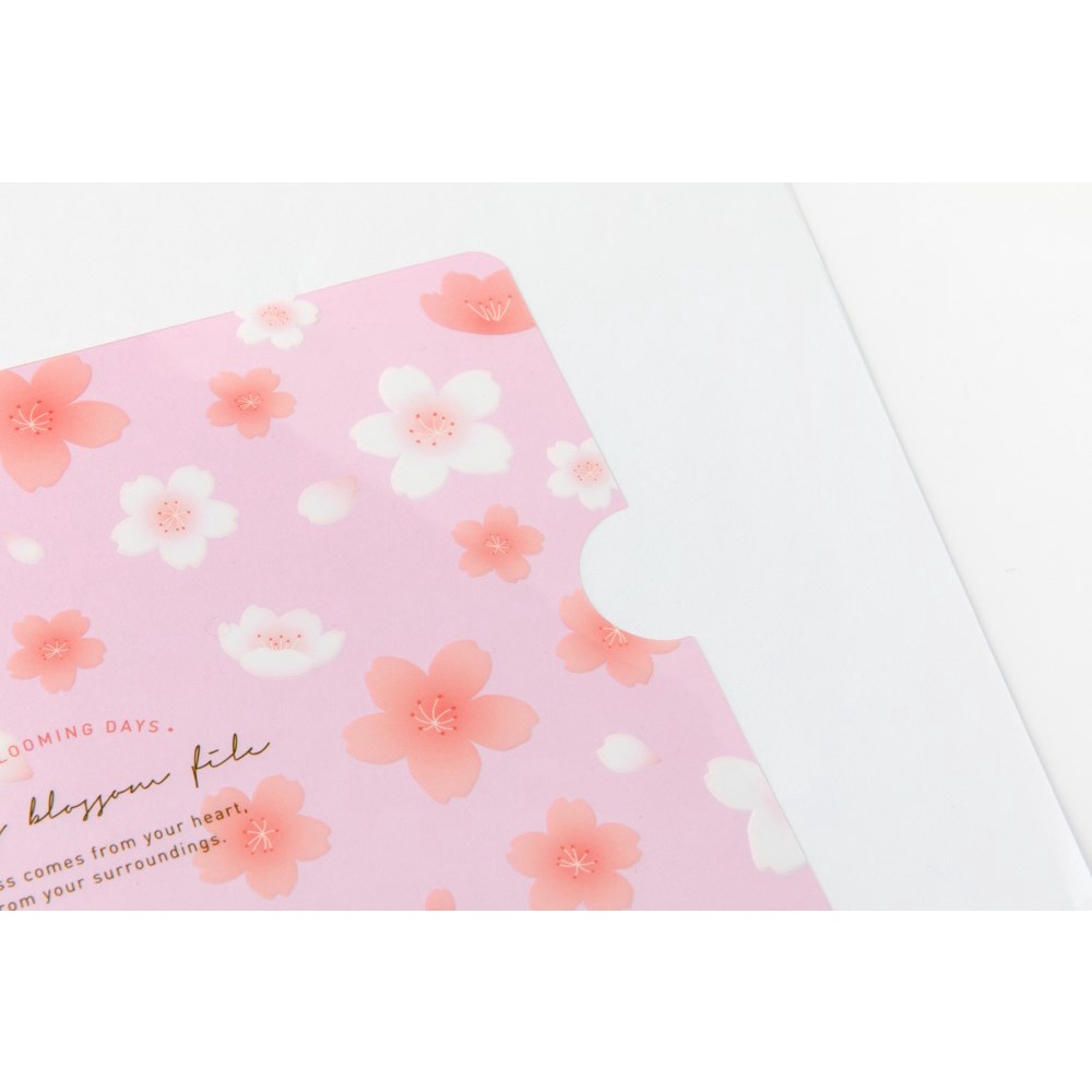 Bìa Đựng Tài Liệu ARTBOX Hàn Quốc Họa Tiết Hoa Anh Đào